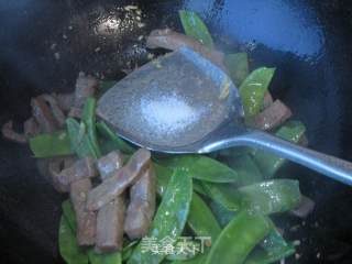 Stir-fried Snow Peas recipe