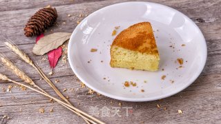 A Mellow Cheese Chiffon Cake, Warm Winter Afternoon recipe