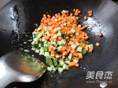 Fried Rice with Shrimp and Egg recipe