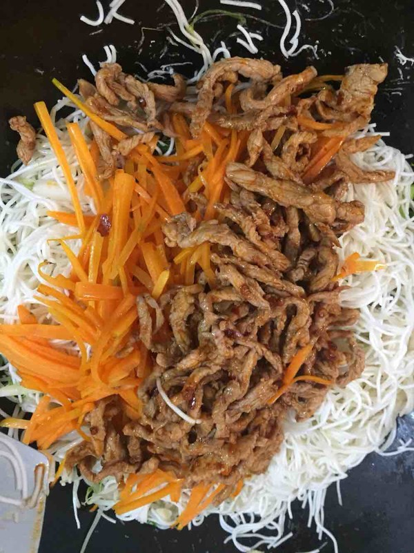 Lu San Fried Noodles recipe