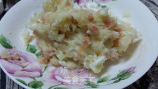 #trust of Beauty# Potato Sausage Egg Salad recipe