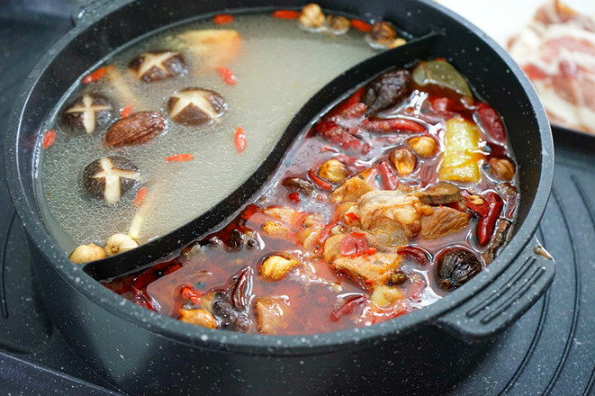 Mandarin Duck Hot Pot recipe