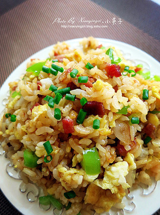 Fried Rice with Bacon and Egg