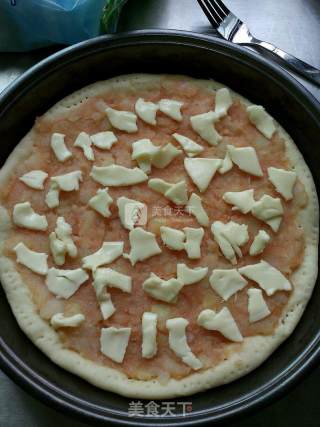 Black Pepper Beef Mashed Potato Pizza recipe