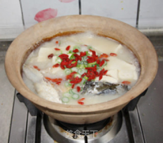Casserole Fish Mixed Tofu in Casserole recipe