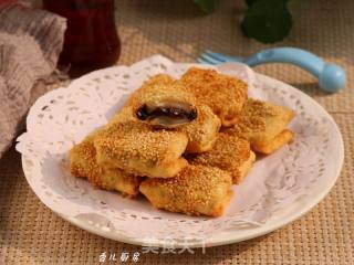 Sesame Crispy Rice Cake recipe
