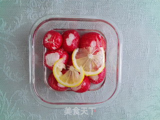 【northeast】lemon Honey Cherry Radish recipe