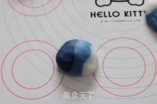 Blue and White Porcelain Snowy Chocolate Flowing Heart Mooncake recipe