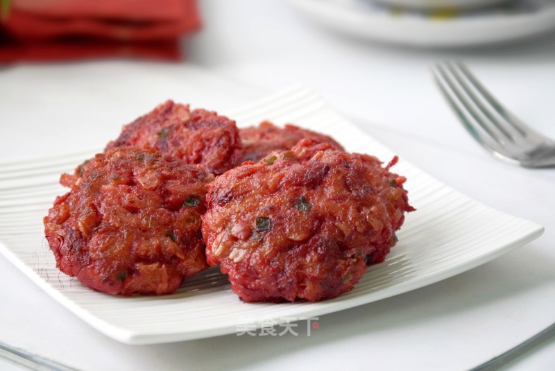 #trustzhimei#beetroot Oatmeal Patties recipe