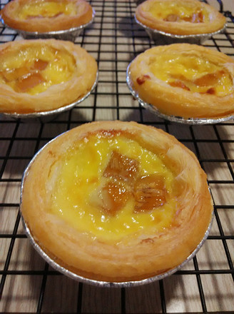 Mango Flavored Egg Tart recipe