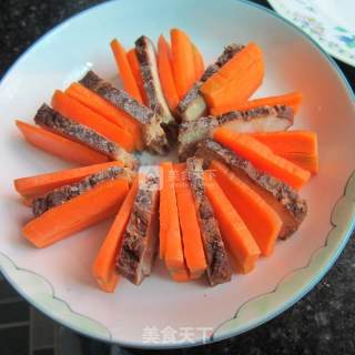 Steamed Carrots with Bacon recipe
