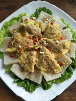Jinyumantang One by One Steamed Fish Cake and Egg Dumplings recipe