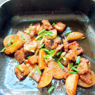 Radish Roasted Pork recipe