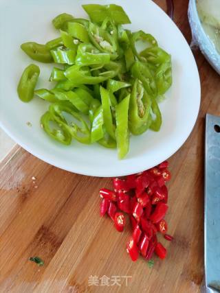 Dried Tofu with Hot Peppers recipe