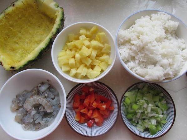 Fresh Sweet Pineapple Rice recipe