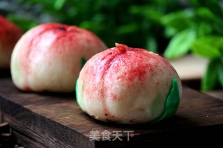 Peach Buns recipe
