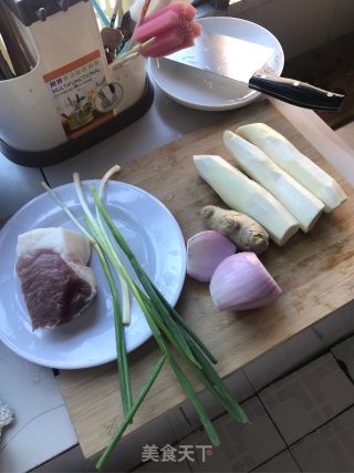 Stir-fried Pork with Rice White recipe