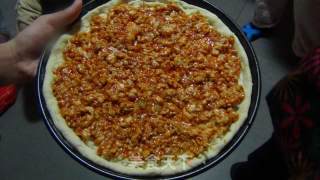 Mushroom Chicken Pizza recipe