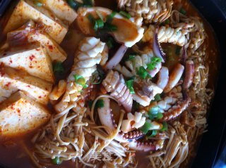 Korean Spicy Cabbage Tofu Pot recipe