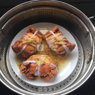 Steamed River Crab recipe