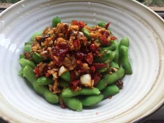 Spicy Cold Edamame recipe