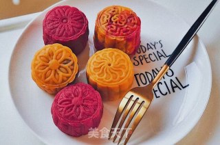 Snowy Mooncake recipe