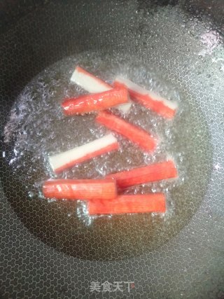 Dry Fried Crab Sticks recipe