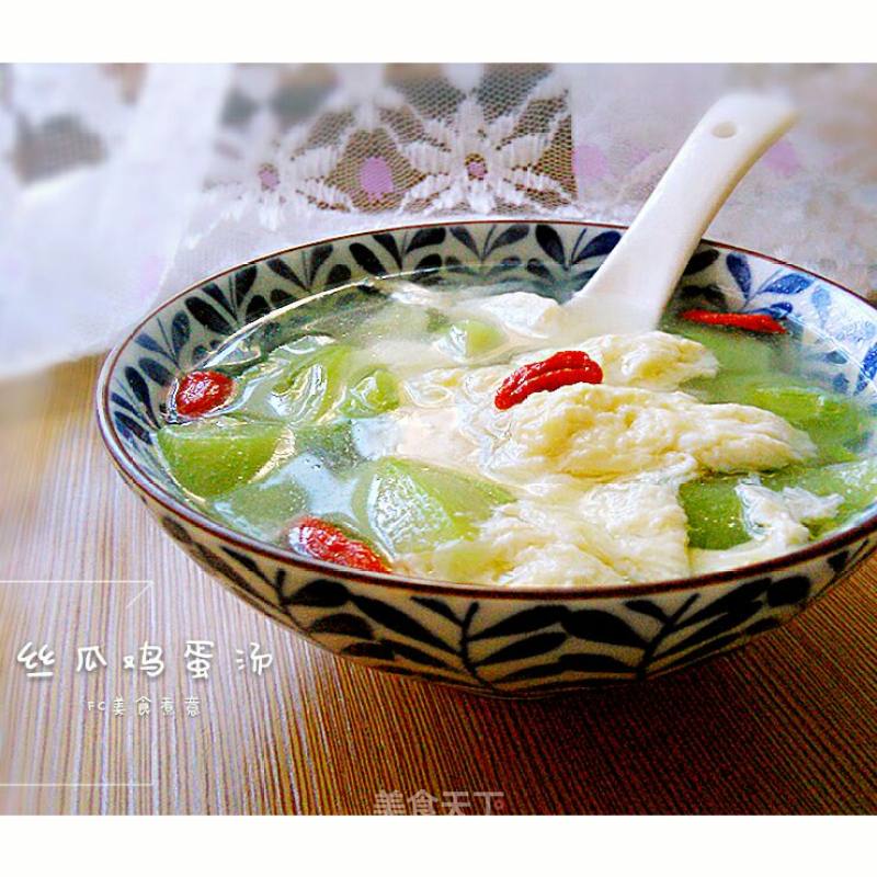 Loofah and Egg Soup recipe