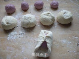 Purple Sweet Potato Mantou recipe