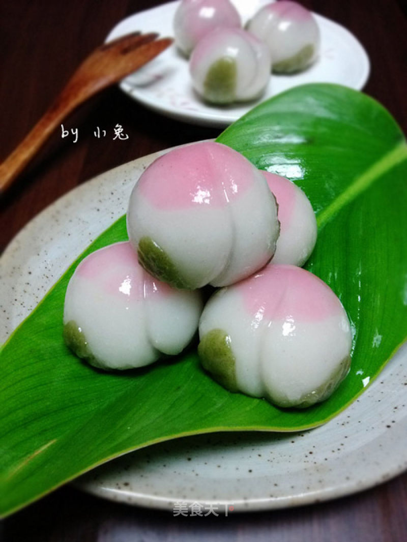 Painted Dumplings の Steamed Xiantao——the Little Fairy on The New Year's Eve Table recipe