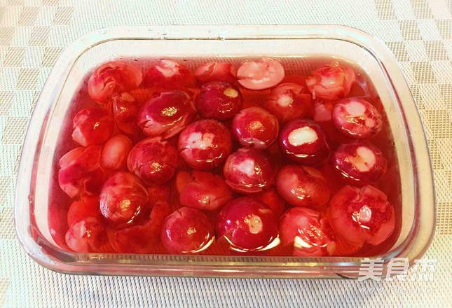 Sweet and Sour Cherry Radish recipe