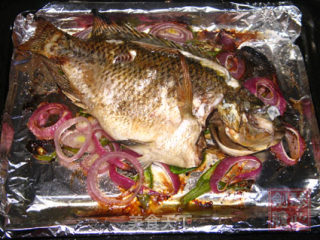 Simple Grilled Tilapia with Onions recipe