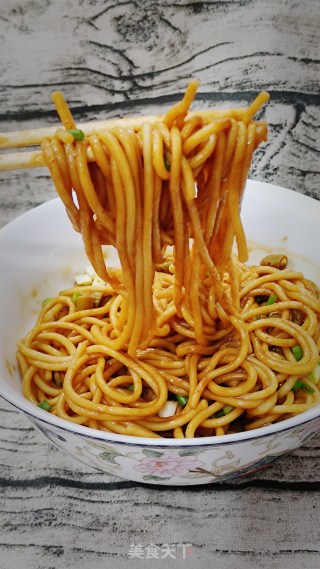 Home-cooked Version of Hot Dry Noodles recipe