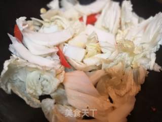 Stir-fried Chinese Cabbage with Beef recipe