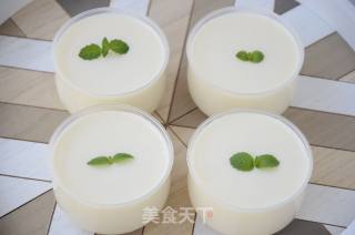 Soy Milk Pudding recipe