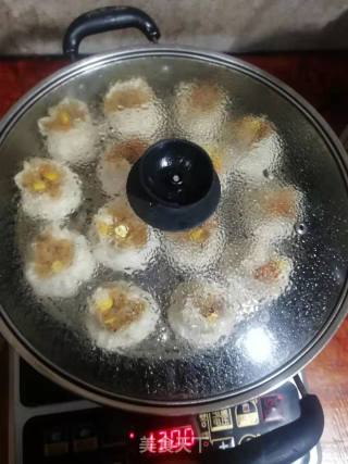 Corn and Mushroom Minced Meat Shaomai recipe