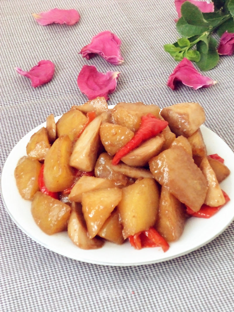 Braised Winter Melon and King Pleurotus recipe
