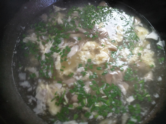 Pork Xiuzhen Mushroom Seaweed Egg Soup recipe