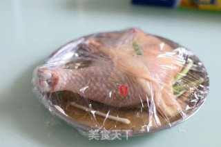 #trust之美# Steamed Chicken Drumsticks with Salt Baked Chicken Noodle recipe