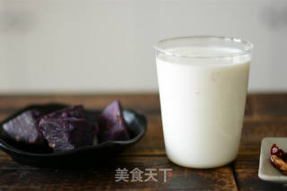 Dreamy Purple Sweet Potato Breakfast Milk from The Morning recipe