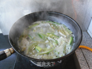 Loofah Clear Soup recipe