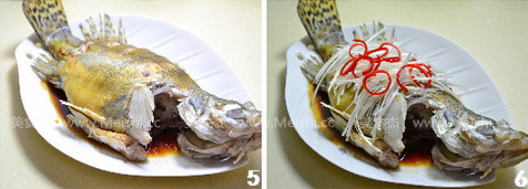 Steamed Mandarin Fish recipe