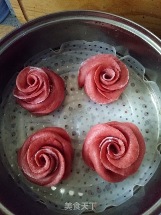 Okara Red Rose Bun recipe