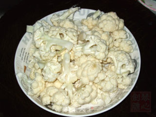 Cauliflower Boiled Sand White recipe