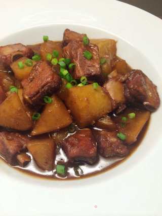 Braised Pork Ribs with Carrots recipe