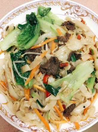 Stir-fried Niuhe recipe