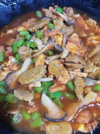 Curry Sausage Noodles recipe