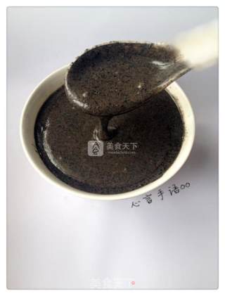 Simple and Delicious Handmade Black Sesame Paste recipe