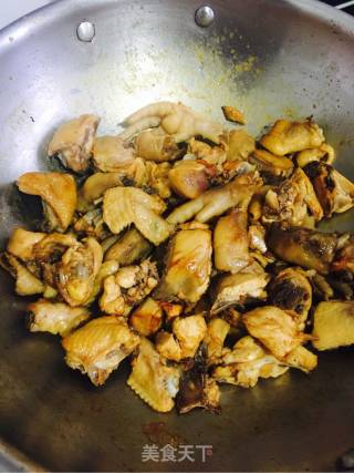 Chicken Stewed with Mushrooms recipe