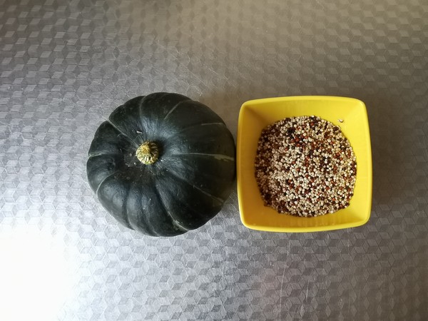 Pumpkin Quinoa Rice recipe